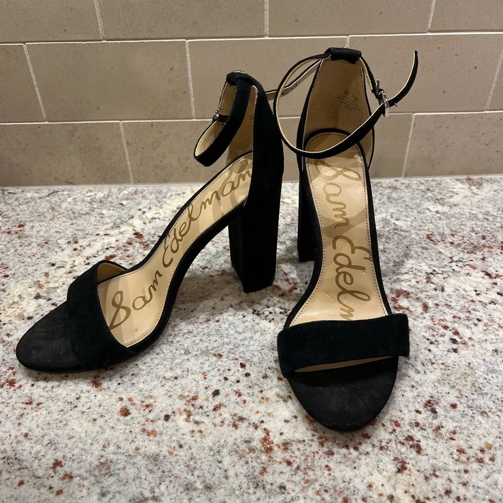 Black Sam Edelman Size 8 Women’s Heels